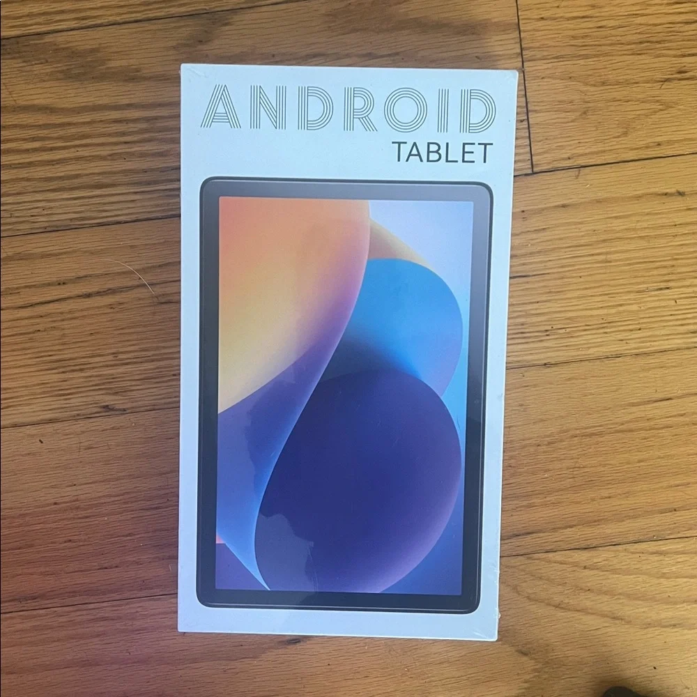 Sleek Android Tablet with Black Frame